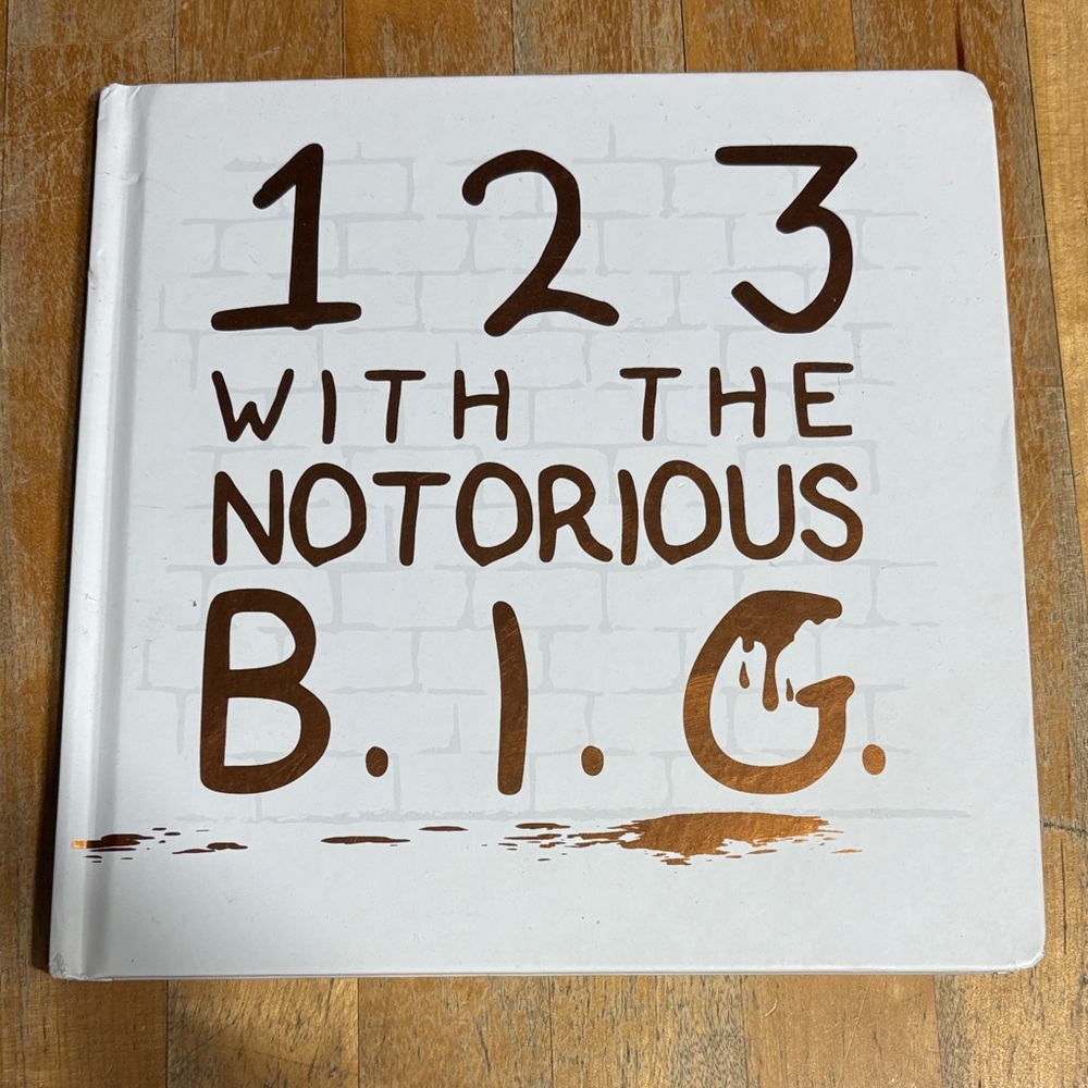 1 2 3 With The Notorious B.I.G. Children’s counting book